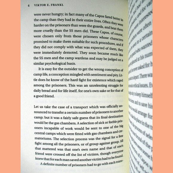 Book: Man's Search for Meaning, by Viktor E. Frankl - Picture 4 of 14